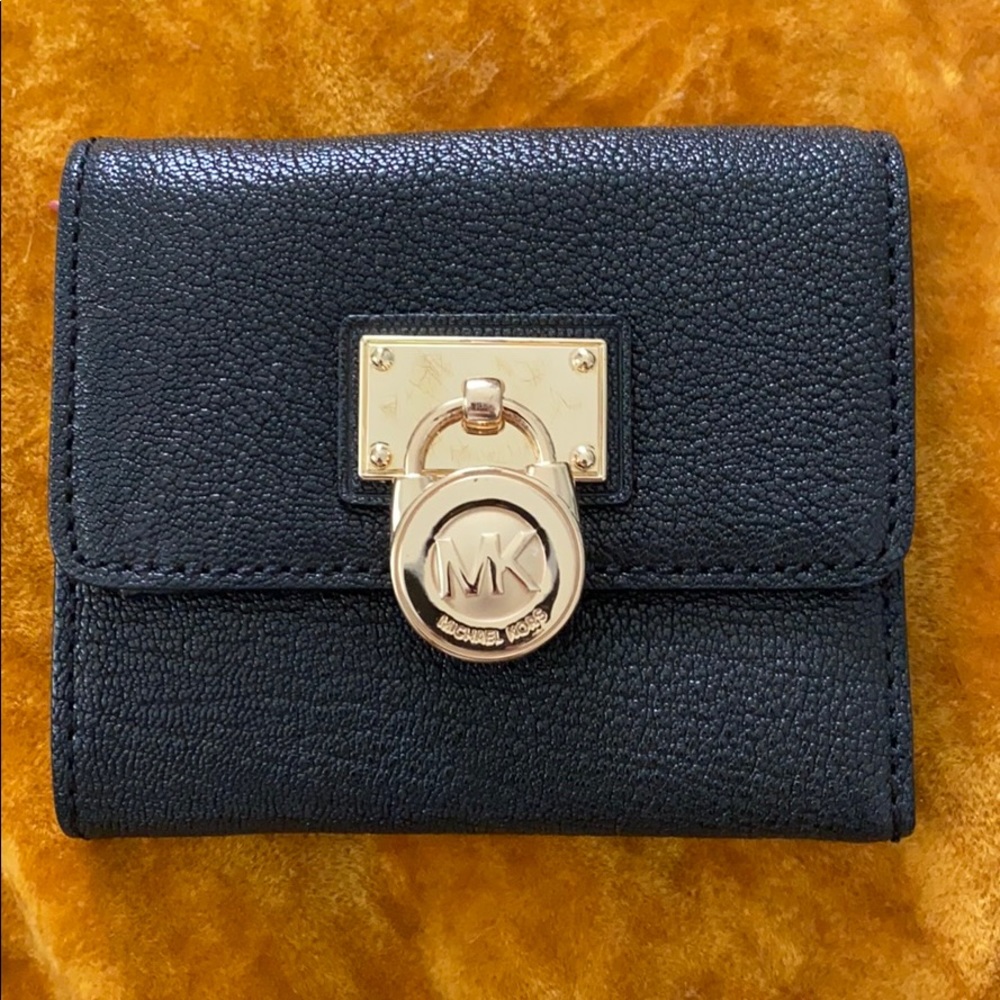 Michael Kors Leather Tri-Fold Wallet